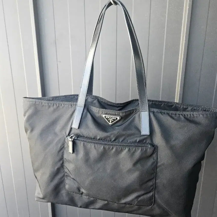 [BUNJANG] Prada Re-Nylon Tote Bag / 프라다 블랙 리나일론 토트백 (정품)