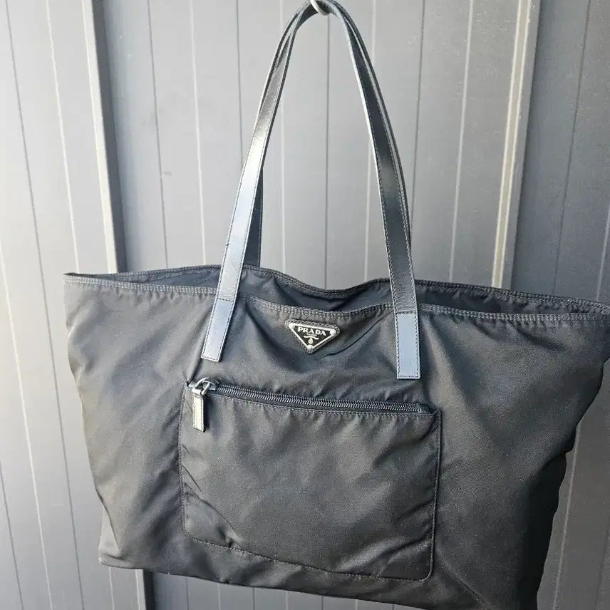 [BUNJANG] Prada Re-Nylon Tote Bag / 프라다 블랙 리나일론 토트백 (정품)