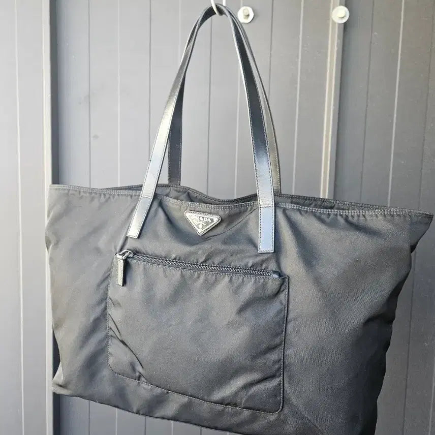 [BUNJANG] Prada Re-Nylon Tote Bag / 프라다 블랙 리나일론 토트백 (정품)