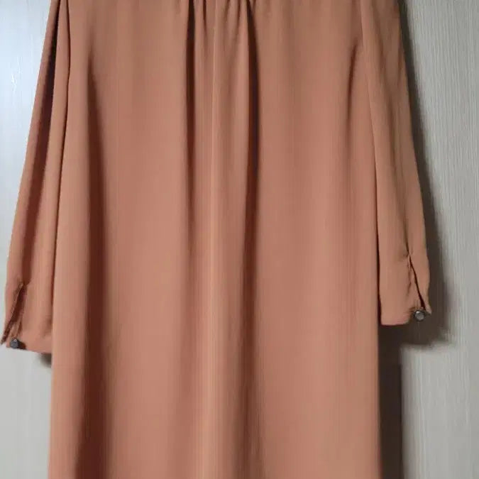 [BUNJANG] Zooc Brown Chiffon Blouse / 주크 브라운 쉬폰 블라우스 55size