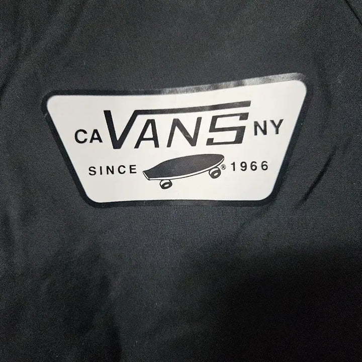 [BUNJANG] Vans Black Coach Jacket S / 반스 블랙 코치 자켓 S