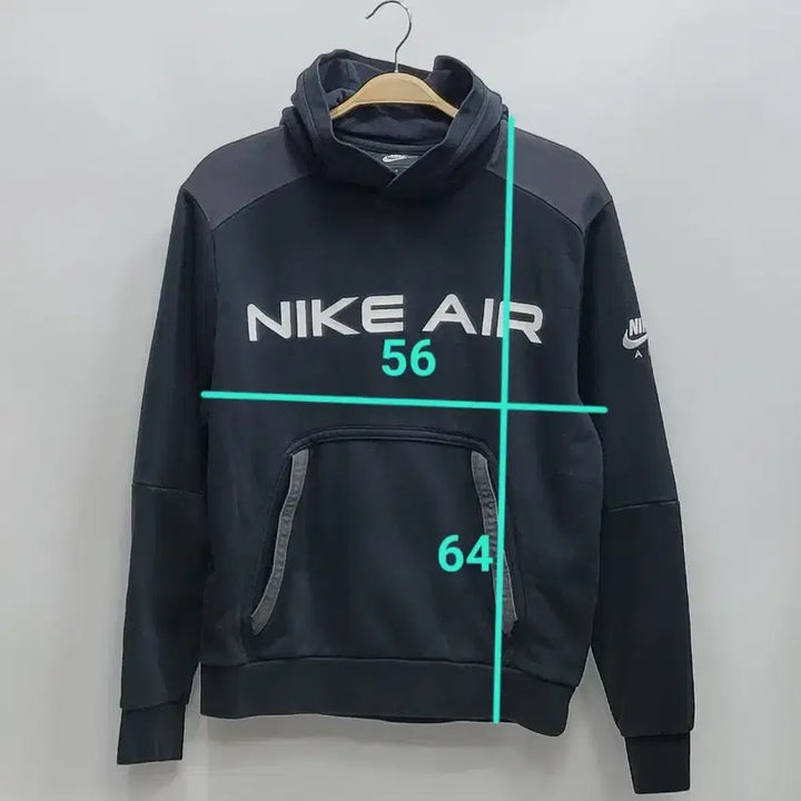[BUNJANG] Nike Air Pullover Hoodie Black Men&