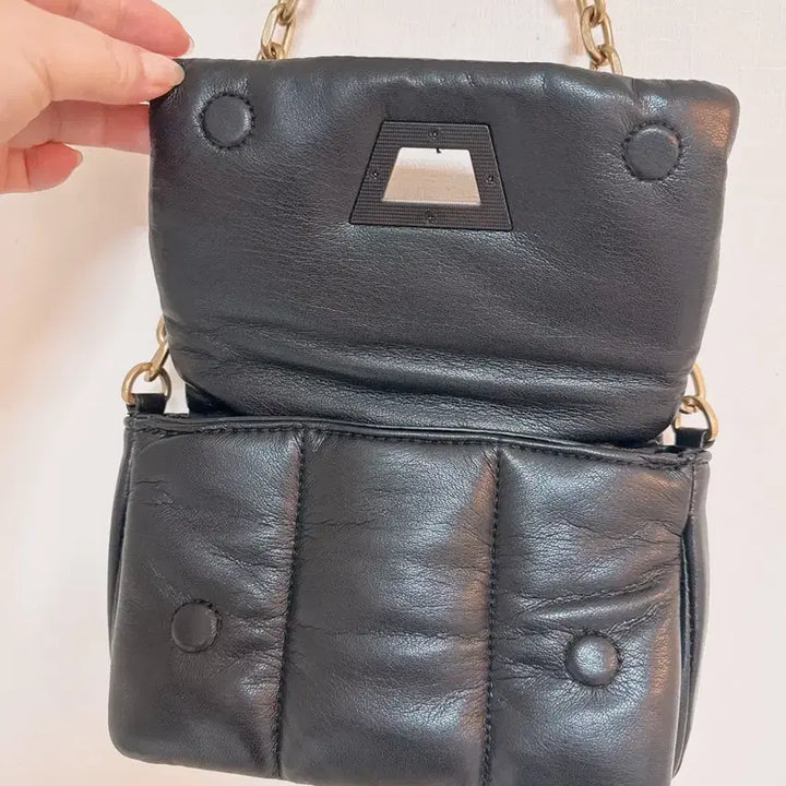 [BUNJANG] ZARA Leather Quilted Mini Chain Bag / [자라] 레더퀼팅 미니체인백