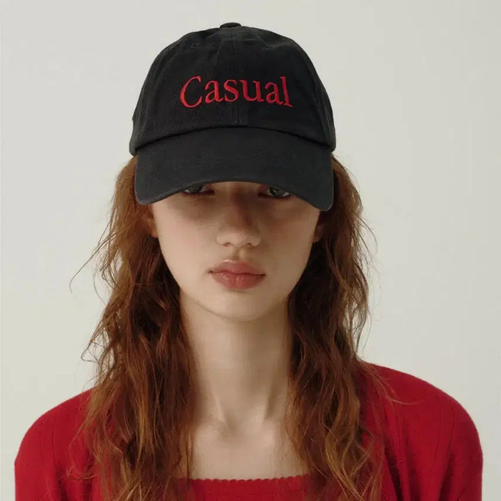 [BUNJANG] The Barnet Embroidered Ball Cap Navy Hat / 더바넷 Casual 자수 볼캡 네이비 캐주얼 모자