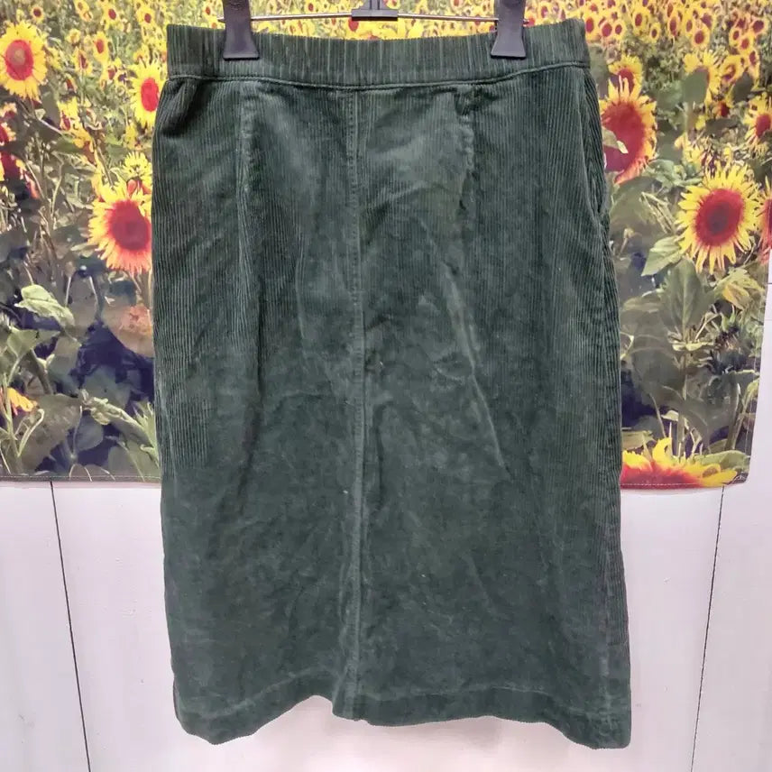 [BUNJANG] Uniqlo Corduroy Midi Skirt / 유니클로 코듀로이 스커트 여성L 6b18