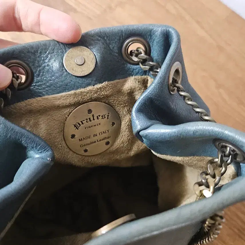 [BUNJANG] Pratesi Italian Leather Shoulder Bag / 이태리 가방 프라테시