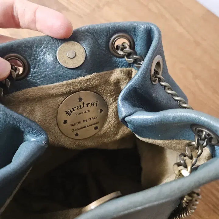 [BUNJANG] Pratesi Italian Leather Shoulder Bag / 이태리 가방 프라테시