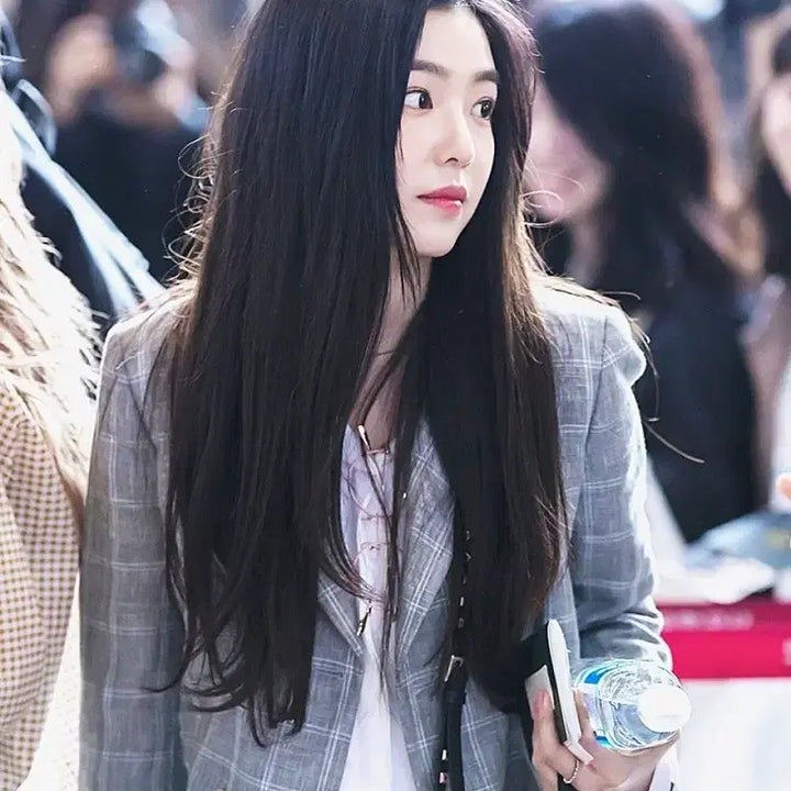 [BUNJANG] Sandro Irene Check Linen Blazer / [아이린 착용]새제품 산드로(Sandro) 정품 체크 더블 린넨 여성