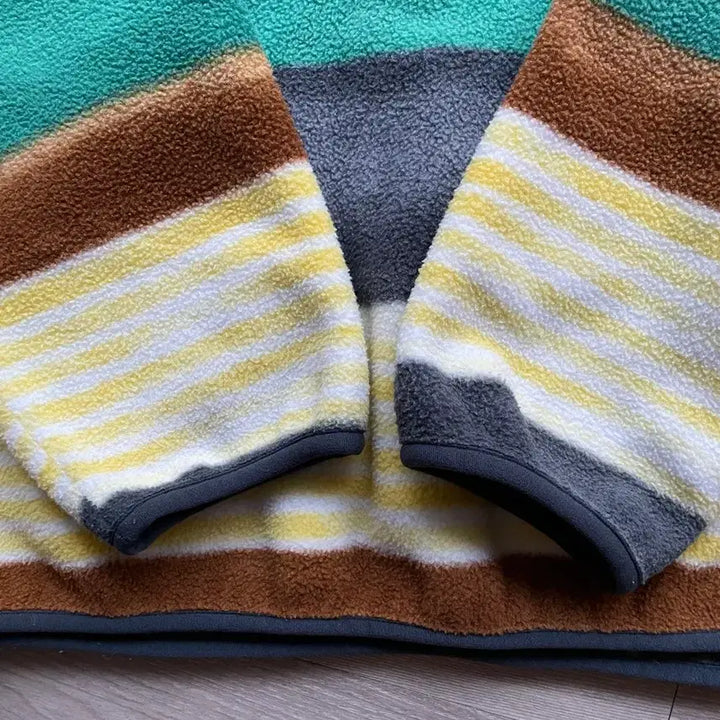 [BUNJANG] Patagonia Synchilla Stripe Fleece Jacket / 파타고니아 신칠라 스트라이프 패턴 플리스 자메이카 patagonia