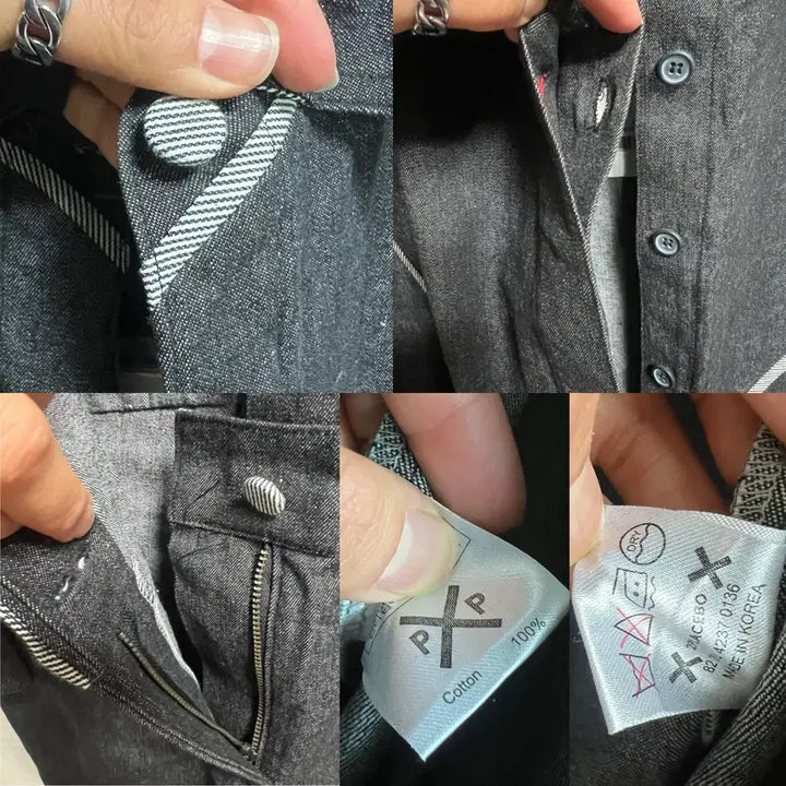 [BUNJANG] Black Denim Jumpsuit / 새상품 흑청 데님 점프수트(free)