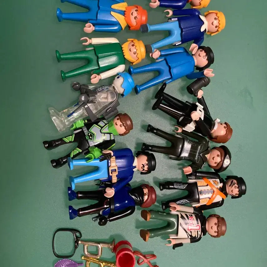 [BUNJANG] Playmobil Figure Set / 플레이모빌 피규어 13개 + 소품