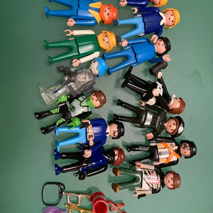 [BUNJANG] Playmobil Figure Set / 플레이모빌 피규어 13개 + 소품