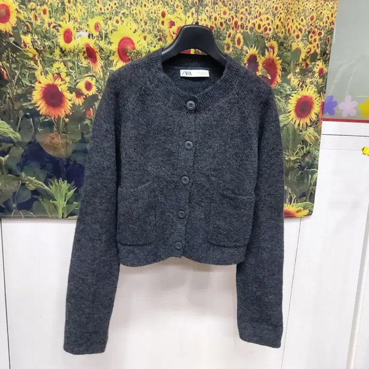 [BUNJANG] ZARA Crop Cardigan Women's S / 자라 크롭 가디건 여성S 6b18