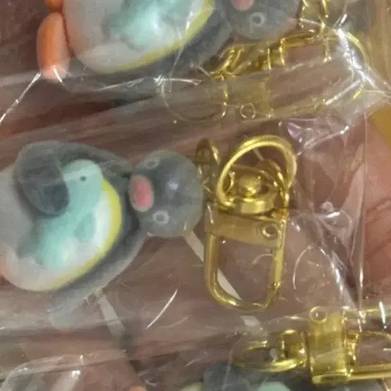 [BUNJANG] Pingu Floki Figure Keyring / 핑구 플로키 피규어 키링