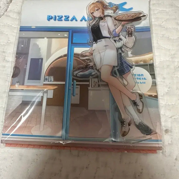 [BUNJANG] Genshin Pizza Alvolo Acrylic Stand (Sealed) / 원신 피자알볼로 아크릴 스탠드 미개봉