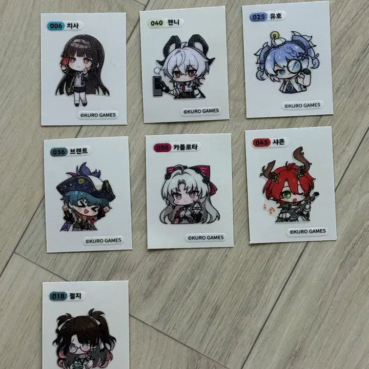 [BUNJANG] Seventeen Bundle Set Sticker / 명조 띠부씰 일괄