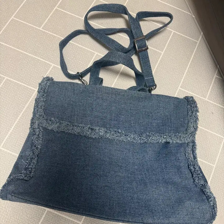 [BUNJANG] Kuani Blue Shoulder Bag / 콰니 가방