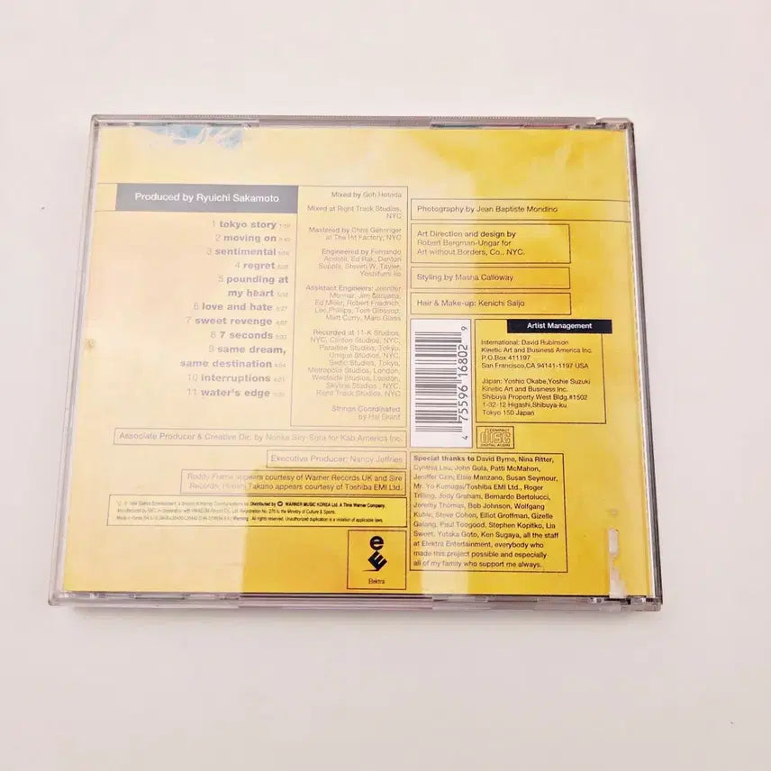 [BUNJANG] Ryuichi Sakamoto Sweet Revenge CD Album / 류이치 사카모토 Sweet Revenge 앨범 CD 미국반  [오늘출발]