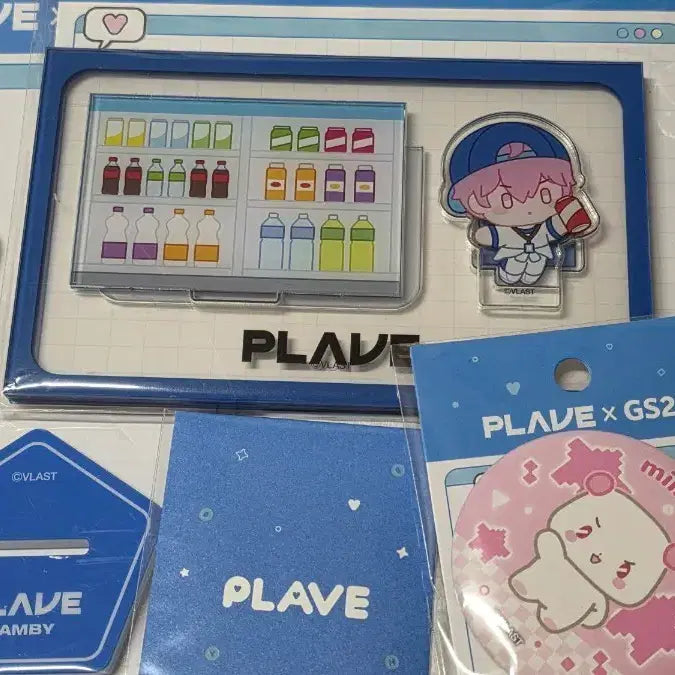 [BUNJANG] Bamby GS25 Acrylic Set / GS25 콜라보 밤비 아크릴 세트