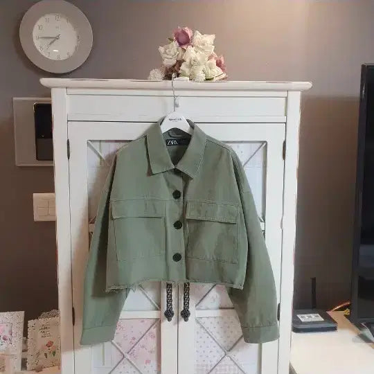 [BUNJANG] Zara Denim Jacket / 자라 데님자켓 야상자켓/통통66-77