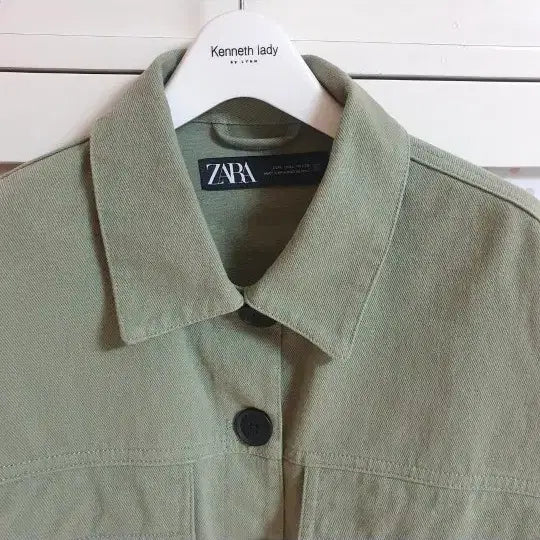 [BUNJANG] Zara Denim Jacket / 자라 데님자켓 야상자켓/통통66-77
