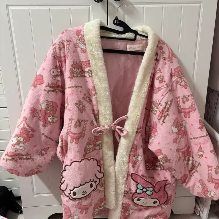 [BUNJANG] Sanrio My Melody Hanten Pajama Robe / 마이멜로디 한텐 겉옷 잠옷 파자마 산리오
