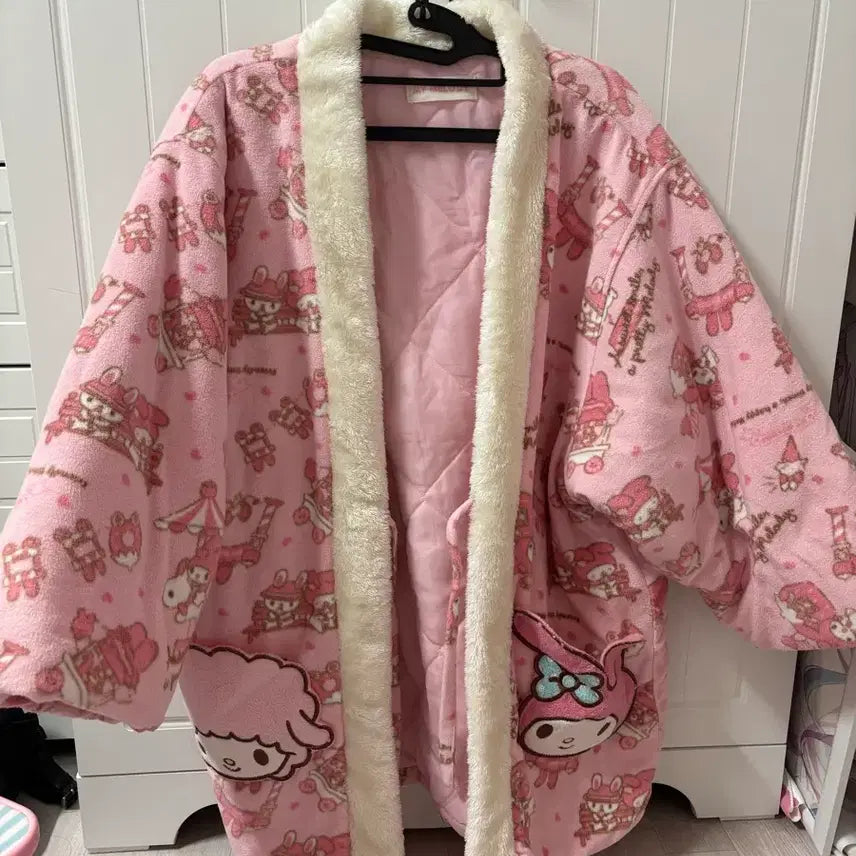 [BUNJANG] Sanrio My Melody Hanten Pajama Robe / 마이멜로디 한텐 겉옷 잠옷 파자마 산리오