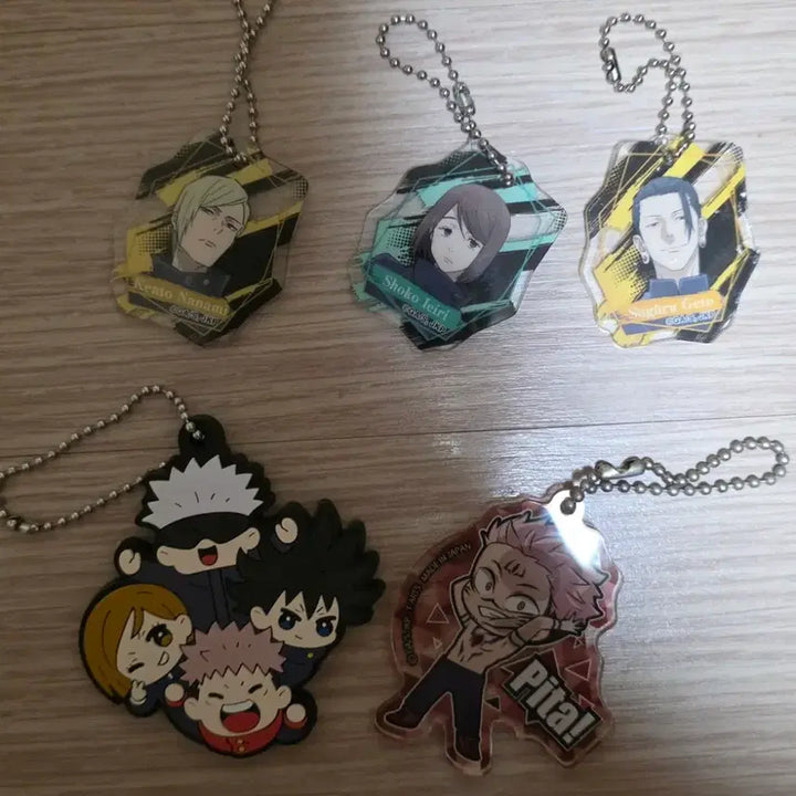 [BUNJANG] Jujutsu Kaisen Official &amp; Unofficial Goods Bundle Set / 주술회전 공식 비공식 굿즈 공굿 비공굿 일괄 파샤 포카 엽서 키링 뱃지