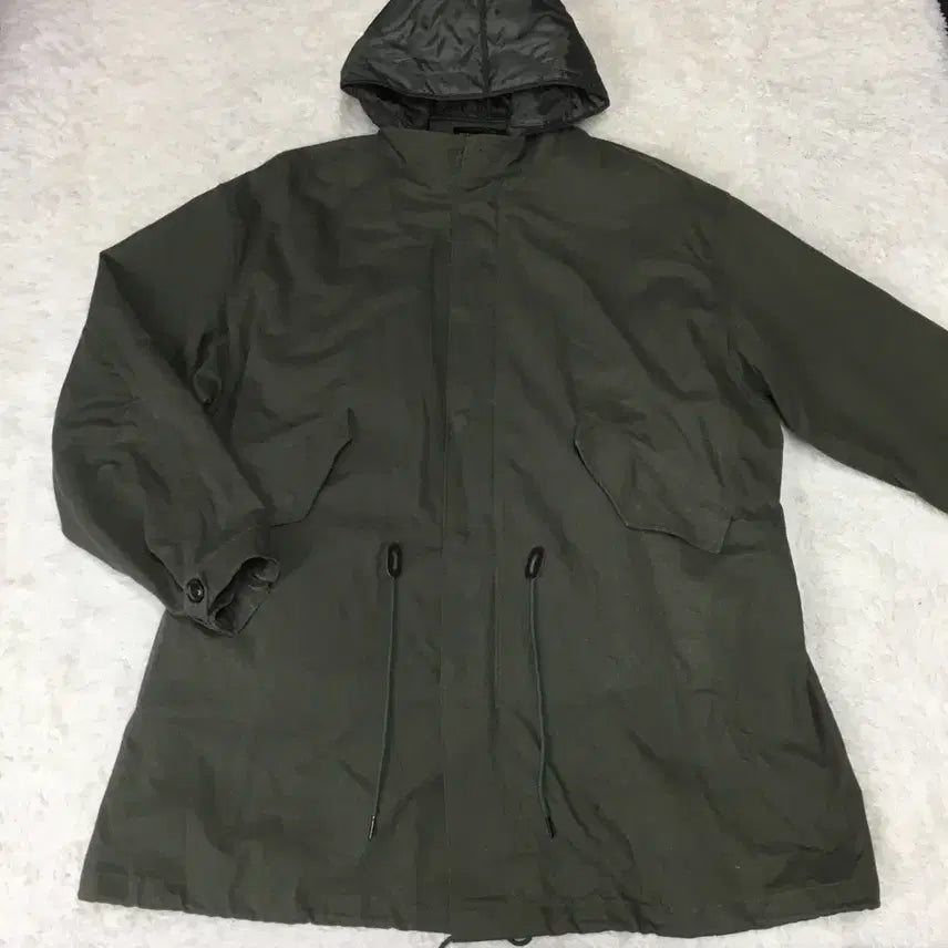 [BUNJANG] Outstanding Fish Tail Hooded Parka BB20 / 아웃스탠딩 피쉬테일 후드파카 BB20