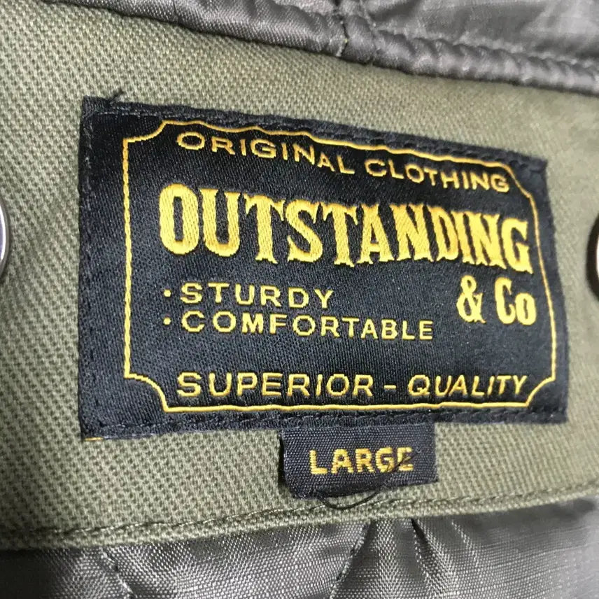 [BUNJANG] Outstanding Fish Tail Hooded Parka BB20 / 아웃스탠딩 피쉬테일 후드파카 BB20