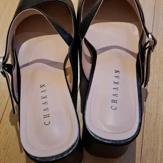 [BUNJANG] Black Mule Sandals 235cm / 차칸 블랙 뮬 샌들 235cm