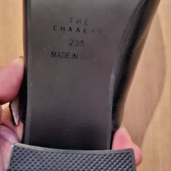 [BUNJANG] Black Mule Sandals 235cm / 차칸 블랙 뮬 샌들 235cm