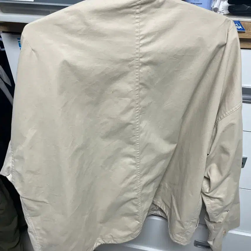 [BUNJANG] Beige Short Jacket Casual Wear / 보세 베이지색 숏 자켓