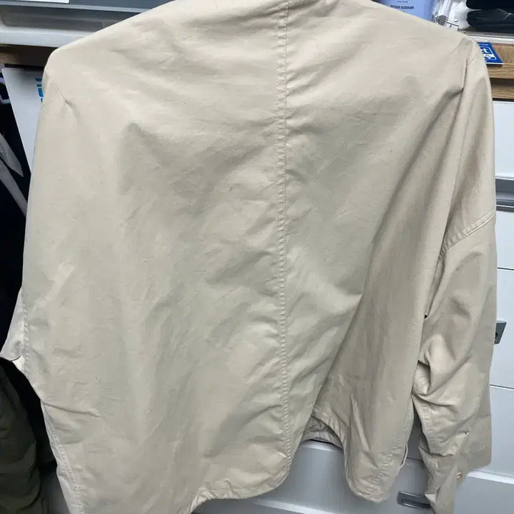 [BUNJANG] Beige Short Jacket Casual Wear / 보세 베이지색 숏 자켓