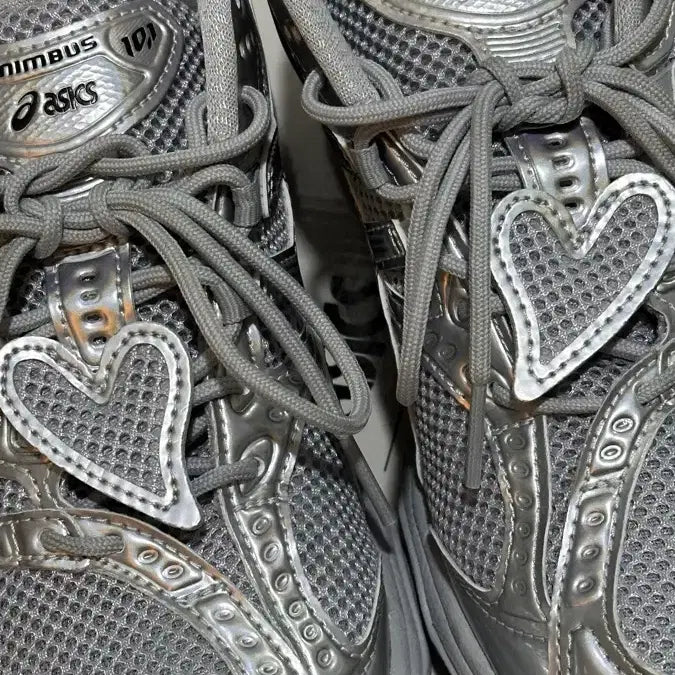 [BUNJANG] Kim Hae Kim Gel Nimbus 10.1 Silver / 아식스 x 김해김 젤 님버스 10.1 실버