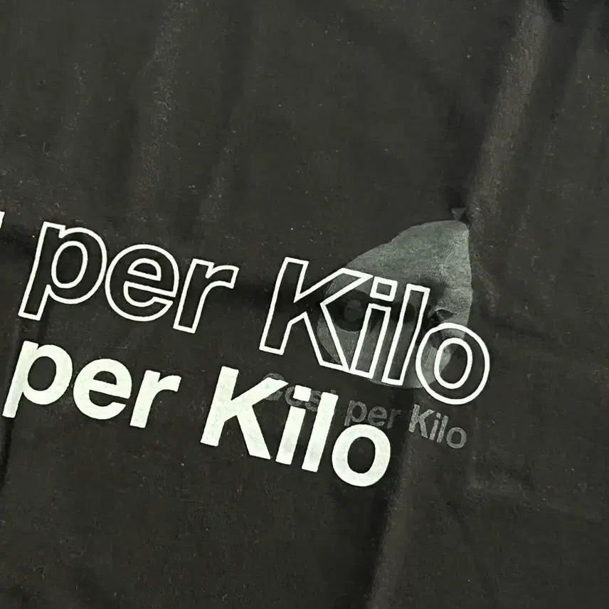 [BUNJANG] CPK Black Short Sleeve T-Shirt XL / CPK 코스트퍼킬로 블랙 반팔 티셔츠 XL