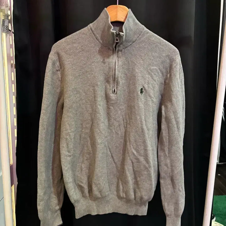 [BUNJANG] Polo Ralph Lauren Knit Half-Zip Sweater / 폴로랄프로렌 정품 니트반집업
