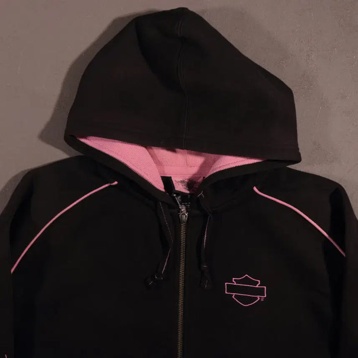 [BUNJANG] Harley Davidson Hooded Zip-up Jacket / 00s 할리데이비슨 후드집업 C117