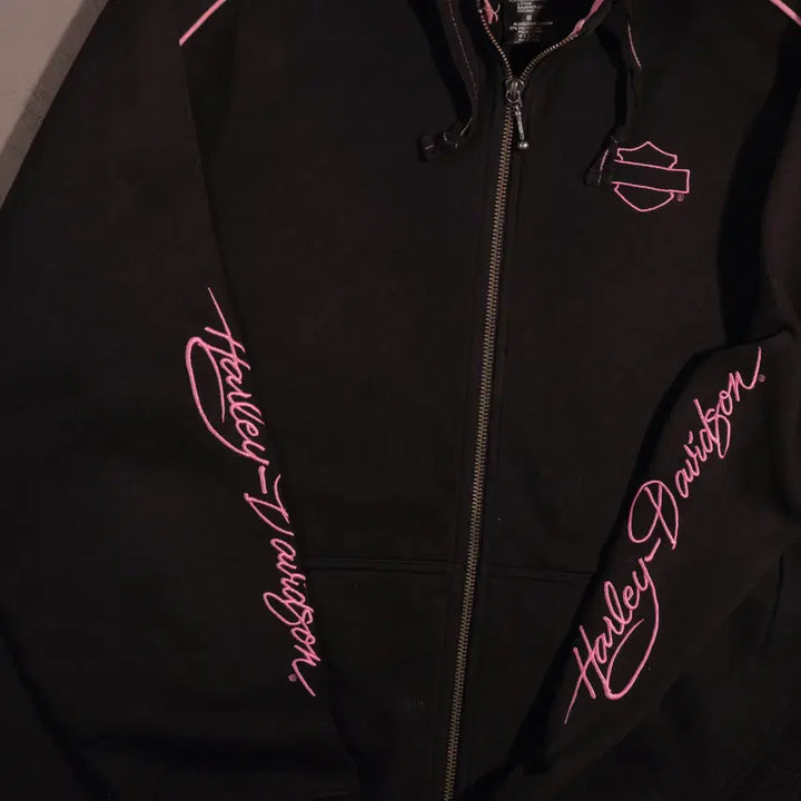 [BUNJANG] Harley Davidson Hooded Zip-up Jacket / 00s 할리데이비슨 후드집업 C117