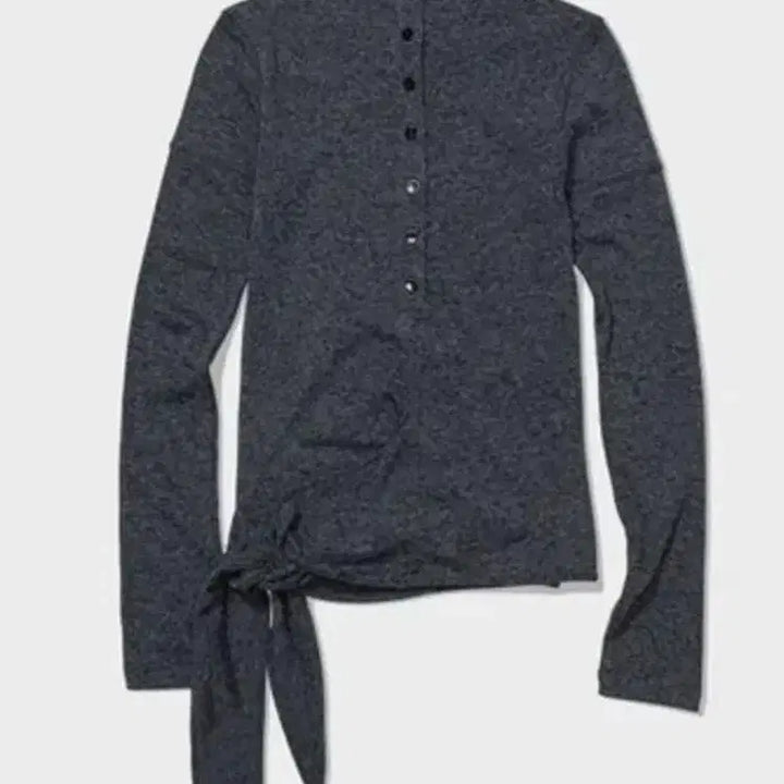 [BUNJANG] LOW CLASSIC Button-Up Wrap T-Shirt / 로우클래식 버튼업 랩 티셔츠