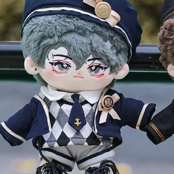 [BUNJANG] 20cm Doll School Look Set / 20cm 솜인형옷 스쿨룩 세트