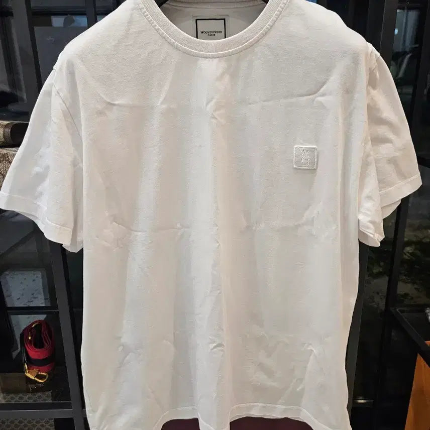 [SOLD OUT] [정품/새상품급] 우영미 프레임 반팔티셔츠 36사이즈 남성가능 흰티