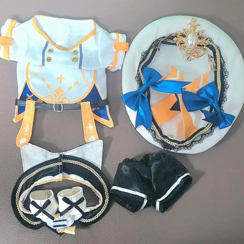 [BUNJANG] 20cm Doll Priest Robe Outfit / 20cm 솜인형옷 사제복 의상