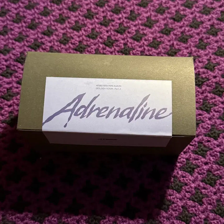 [BUNJANG] ATEEZ Jongho Adrenaline Pop-Up Candle / [ATEEZ] 아드레날린 팝업 캔들 (종호)