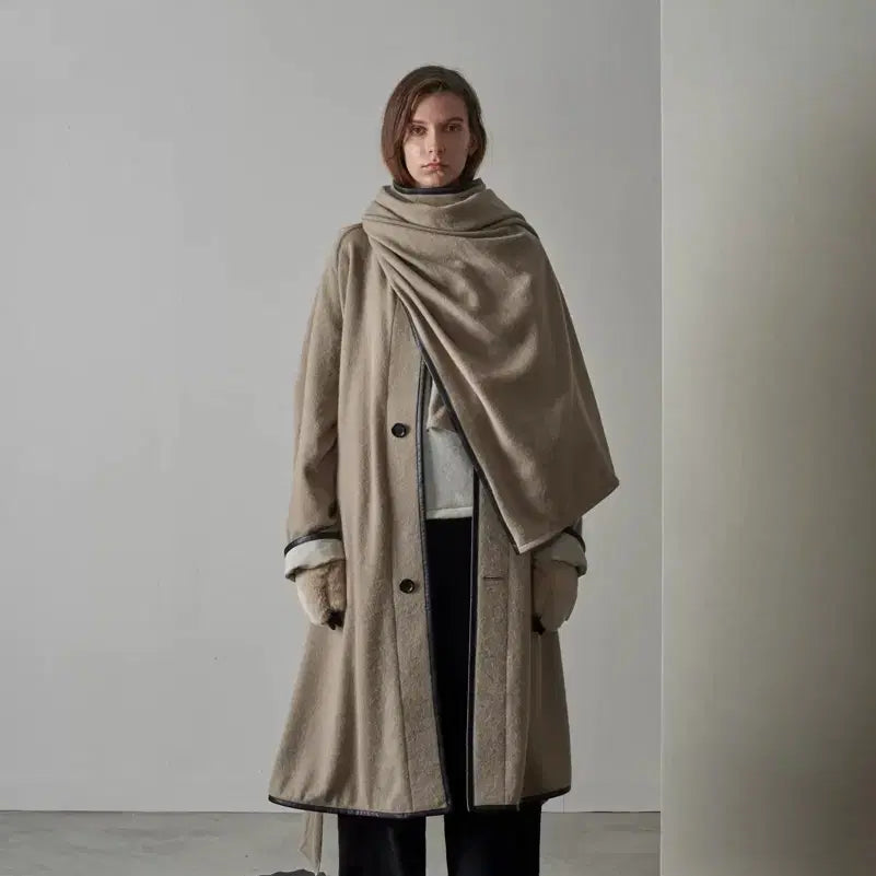 [BUNJANG] Niceness Blondie Reversible Parka Coat (Sand, L) / [L] 나이스네스 blondie 블론디 코트 파카 niceness