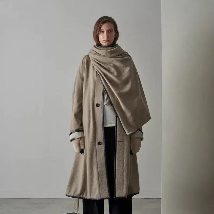 [BUNJANG] Niceness Blondie Reversible Parka Coat (Sand, L) / [L] 나이스네스 blondie 블론디 코트 파카 niceness