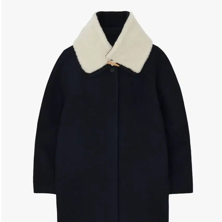 [BUNJANG] GBH Toggle Muffler Coat Navy / GBH TOGGLE MUFFLER COAT NAVY