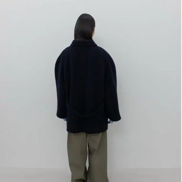 [BUNJANG] GBH Toggle Muffler Coat Navy / GBH TOGGLE MUFFLER COAT NAVY