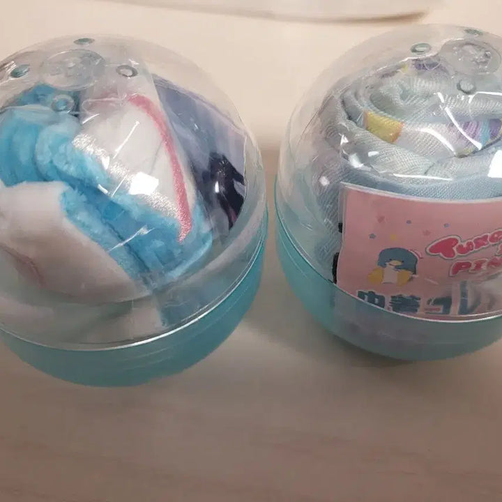 [BUNJANG] Pingu Tuxedo Sam Collaboration Pouch Bundle Set / 핑구 턱시도샘 콜라보 파우치 가챠 판매 일괄