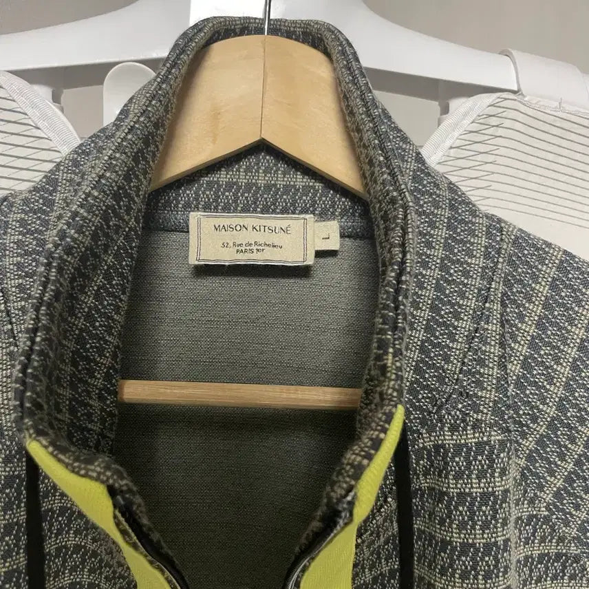 [BUNJANG] Maison Kitsune Intarsia Cardigan Jacket L / 새제품) 메종키츠네 인타르시아 가디건 자켓 L